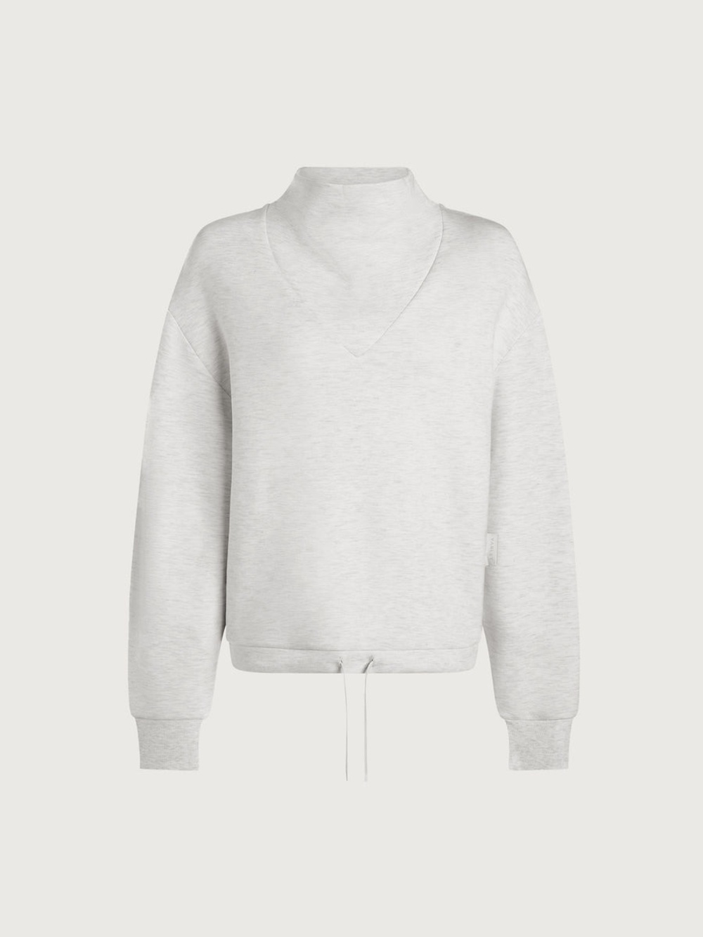 Varley Women’s Betsy Sweat DoubleSoft Oversized Sweatshirt Ivory Marl Size Large - Picture 5 of 13